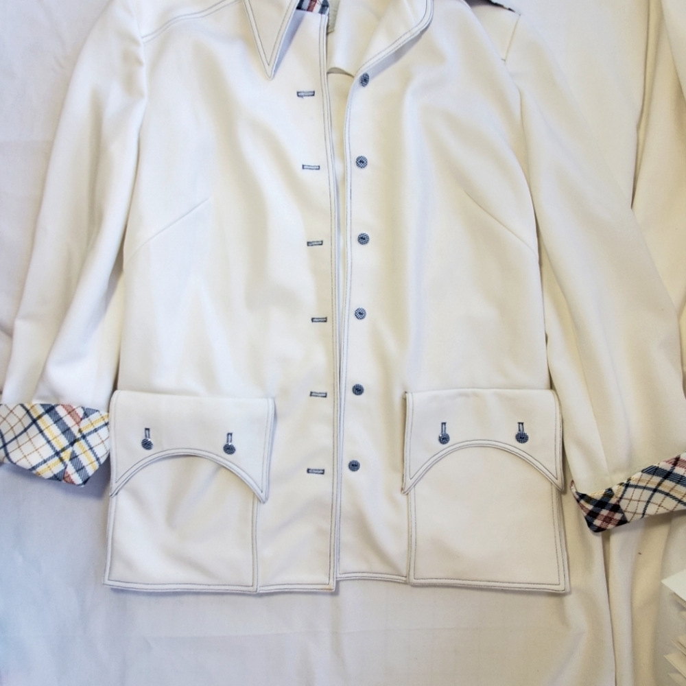 NARDIS of Dallas Custom Tailored Track Coat Unisex Small